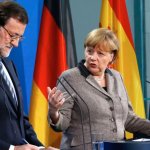 Angela Merkel and Mariano Rajoy - German and Spanish