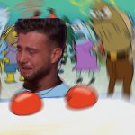 Harry Jowsey Crying Mr. Krabs Confused meme