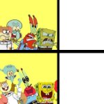 spongebob no/yes meme
