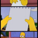 Lisa and Homer Simpson template