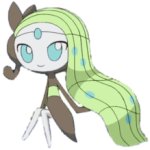 Meloetta sitting