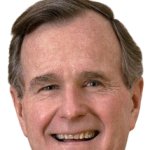 George bush transparent