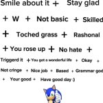 Sonic Smile about it