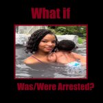 what if halle bailey were arrested ? | image tagged in what if blank were arrested,actress,evil,actors,hollywood,movies | made w/ Imgflip meme maker