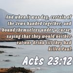 Acts 23:12