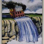 Far Side - Crisis Clinic on Fire over WaterFall meme