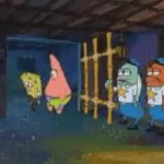 spongebob in jail GIF Template