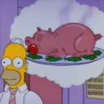 Homer and Pig