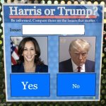 Harris or Trump