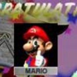 Mario congratulations