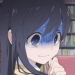 Scared anime girl GIF Template