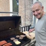 Chuckie "Deep State" Schumer at the grill