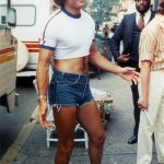 Bruce Jenner hoochie daddy shorts