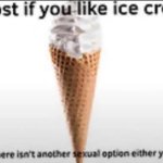 Repost if you like ice cream