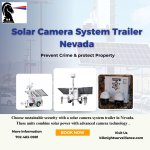 Solar Camera System Trailer Nevada