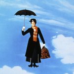 Mary Poppins reflecting