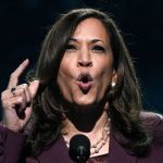 Kamala mouth open 1