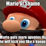 Mario of Shame meme