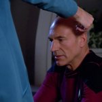 Picard Being Scanned