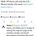 Kamala Was the Border Czar meme