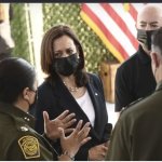 Kamala at the border