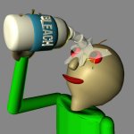 Baldi pours bleach in his eyes