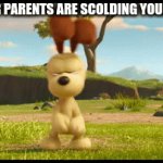 Finally some interest | POV: YOUR PARENTS ARE SCOLDING YOUR SIBLING | image tagged in gifs,memes,funny,family,relatable | made w/ Imgflip video-to-gif maker