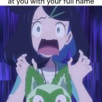 This is not gonna end well... | When your parents shout at you with your full name | image tagged in memes,funny,parents,full name | made w/ Imgflip meme maker