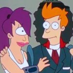 Leela and Fry from Futurama