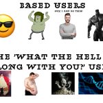 Based vs Cringe users WGON Edition meme