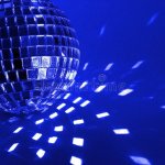 Blue Disco Ball