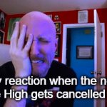 My reaction when the new Clone High gets cancelled | My reaction when the new Clone High gets cancelled again | image tagged in gifs,doug walker,clonehigh,clone high,cancellation,cancelled | made w/ Imgflip video-to-gif maker