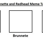 Blonde, Brunette, Redhead Meme Template