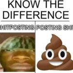 know the difference meme