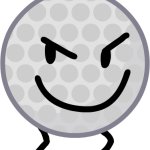 Golf ball from bfdi