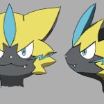 Zeraora face template