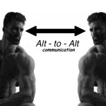 Alt to alt communication template