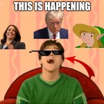 This is happening | THIS IS HAPPENING | image tagged in what s joe looking at,funny,meme | made w/ Imgflip meme maker