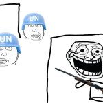 trollface surrounded