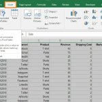 Pivot Table template