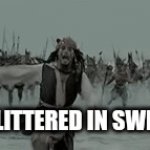 Rookie mistake | POV: YOU LITTERED IN SWITZERLAND | image tagged in gifs,memes,switzerland,pirates of the carribean,jack sparrow being chased,pov | made w/ Imgflip video-to-gif maker