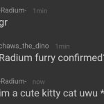 Radium furry