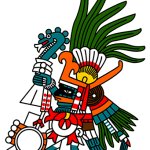 Aztec sun God