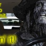 I hate tailgaters, especially when they have the chance to pass but refuse to. | Ye'd better get used to the speed limit. Yer goin' it! | image tagged in barbossa driving with a tailgater,memes | made w/ Imgflip meme maker