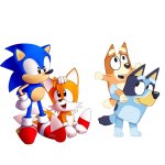 Bluey copied Sonic