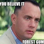 And Just Like That | CAN YOU BELIEVE IT; FOREST GUMP  2 | image tagged in memes,and just like that | made w/ Imgflip meme maker