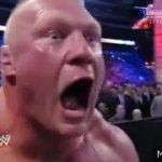 brock lesnar scream GIF Template