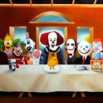 last supper clowns