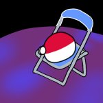 Shinji in a Chair Polandball (Remake) meme