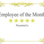 Employee of the month